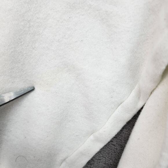 VTG 90s Christmas Sweatshirt Adult XL Noel Bunny Reindeer Bear Graphic Holiday - Picture 6 of 14